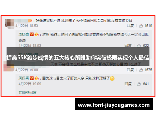 提高55K跑步成绩的五大核心策略助你突破极限实现个人最佳